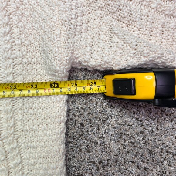 Madewell Cable-Knit Sweater Cream Large - Picture 6 of 8